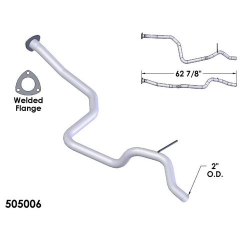 Exhaust Pipe OEM Industries 505006