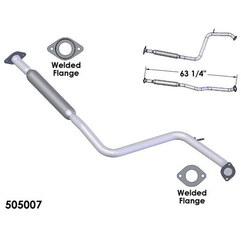 Exhaust Pipe OEM Industries 505007