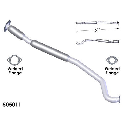 Exhaust Pipe OEM Industries 505011