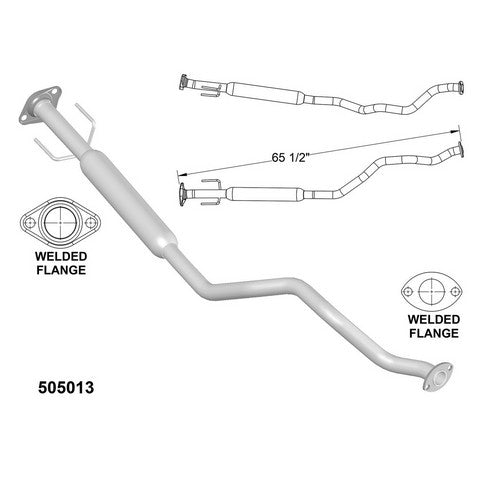 Exhaust Pipe OEM Industries 505013