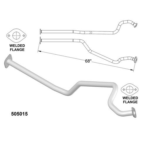 Exhaust Pipe OEM Industries 505015