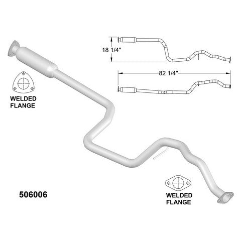 Exhaust Pipe OEM Industries 506006