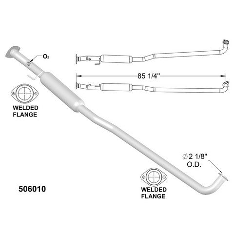 Exhaust Pipe OEM Industries 506010
