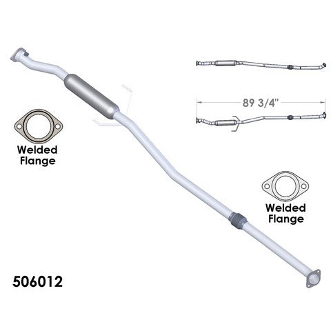 Exhaust Pipe OEM Industries 506012
