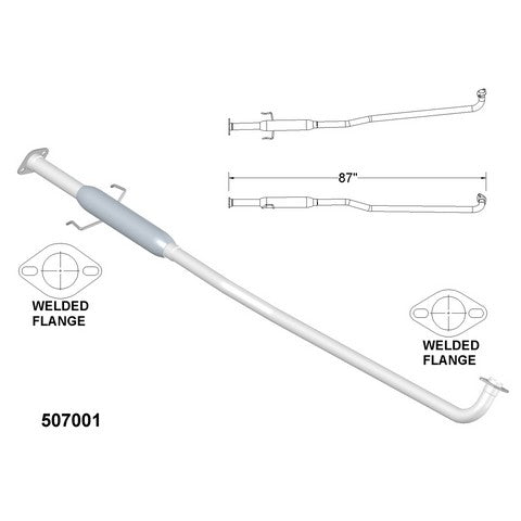 Exhaust Pipe OEM Industries 507001