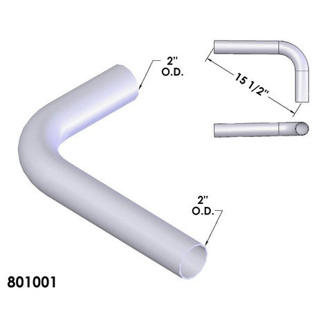 Exhaust Tail Pipe OEM Industries 801001