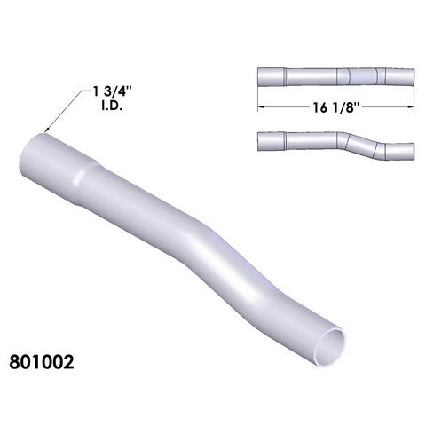 Exhaust Tail Pipe OEM Industries 801002