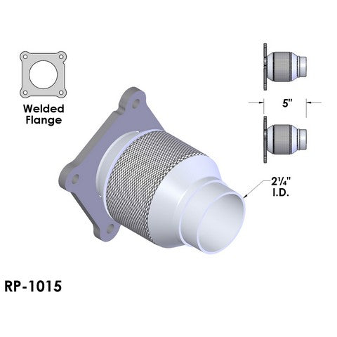 Exhaust Pipe OEM Industries RP1015