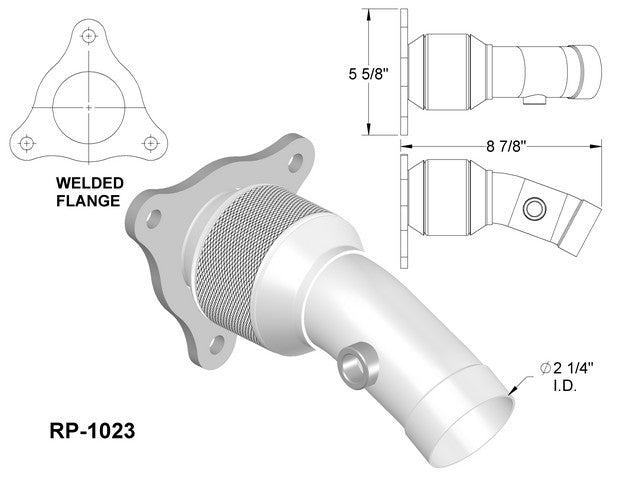 Exhaust Pipe OEM Industries RP1023