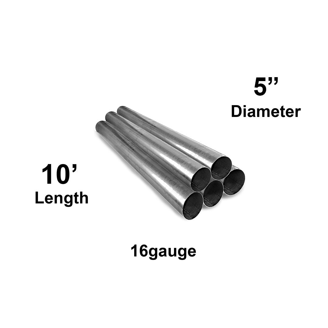 Aluminized Straight Tubing 10' (16g)