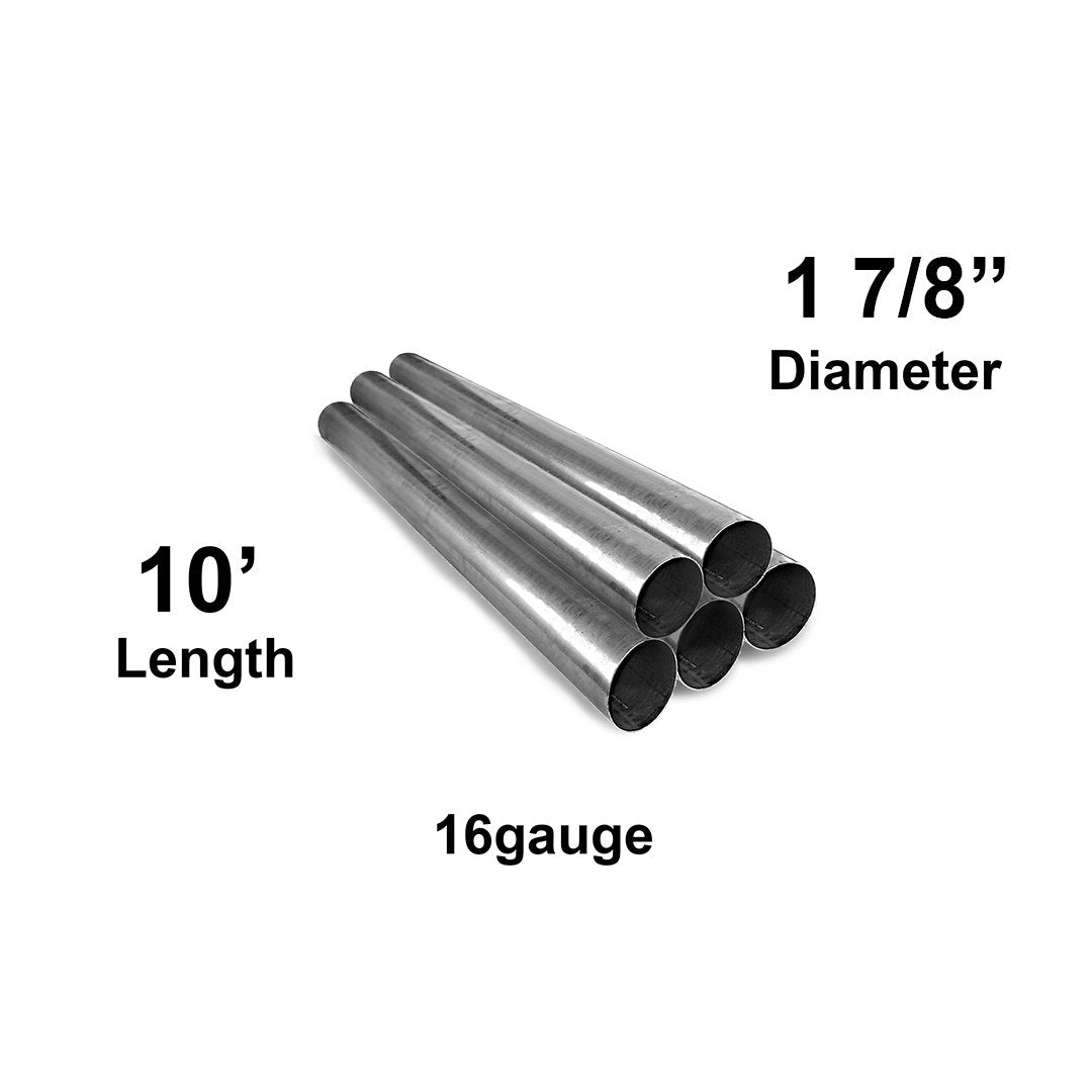 Aluminized Straight Tubing 10' (16g)