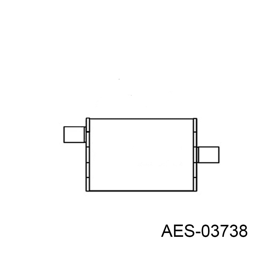 21" Original Muffler 3738