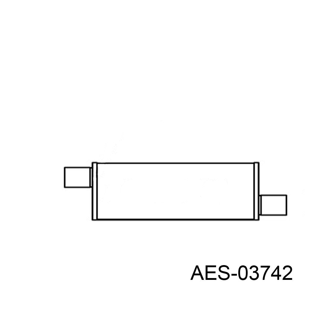 24" Original Muffler 3742
