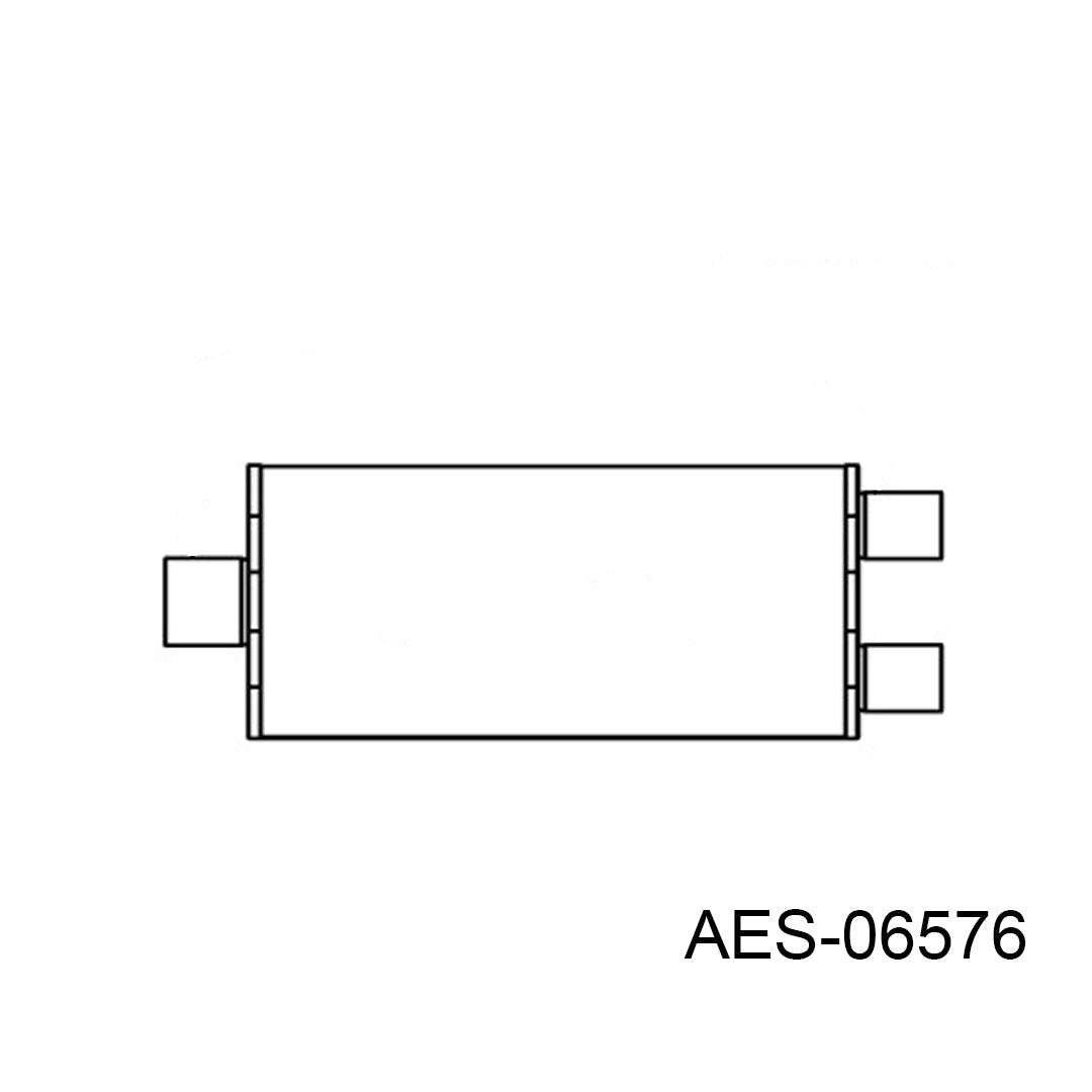 28" Original Muffler 6576