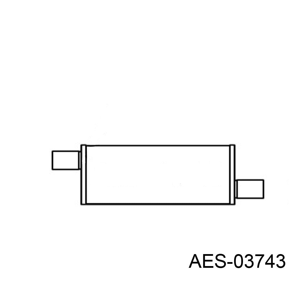 22" Original Muffler 3743