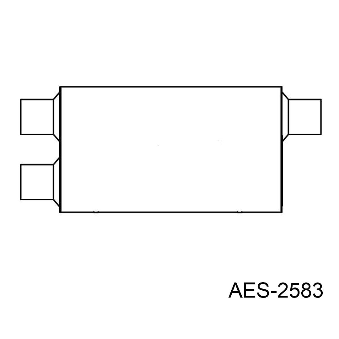 23" Performance Muffler 2583