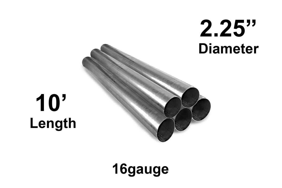 Aluminized Straight Tubing 10' (16g)