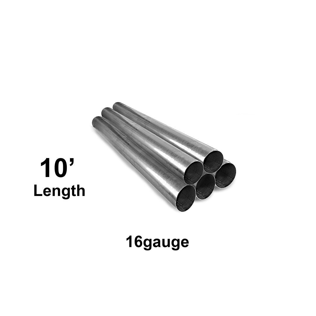 Aluminized Straight Tubing 10' (16g)